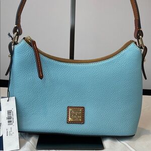 Dooney and Bourke Baguette Bag in Caribbean Blue